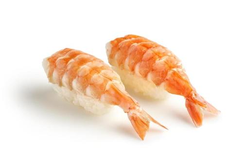 502. Nigiri Ebi (2 Stück) 502. Nigiri Ebi (2 Stück)