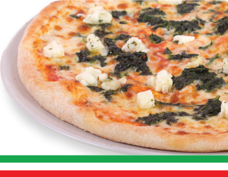 Pizza Spinaci Ø 26cm Pizza Spinaci Ø 26cm