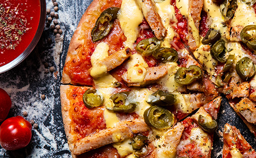 Pizza Hot Chicken Pizza Hot Chicken