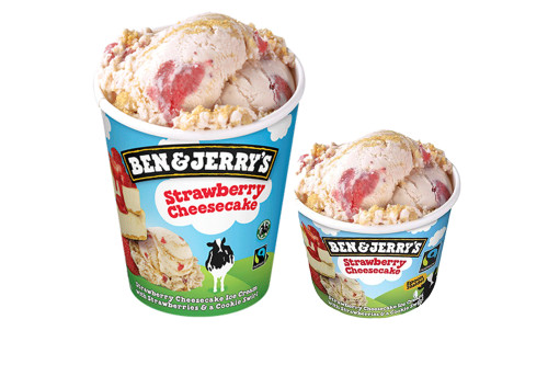 Ben & Jerry's Strawberry Cheesecake 465 ml Ben & Jerry's Strawberry Cheesecake 465 ml