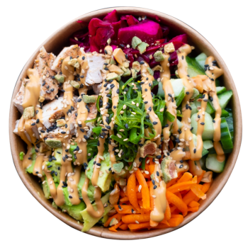 Poke Bowl Chicken Poke Bowl Chicken