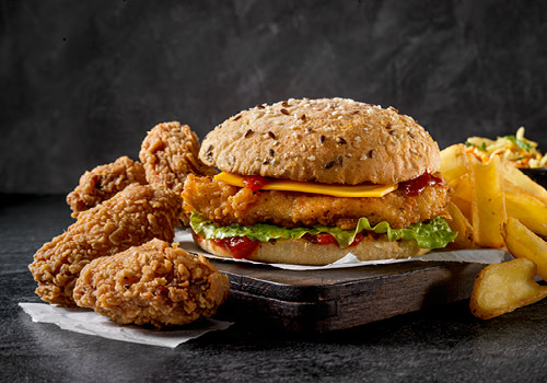 Seizoensdeal | Spicy Chicken burger met gratis Spicy Chicken wings Seizoensdeal | Spicy Chicken burger met gratis Spicy Chicken wings