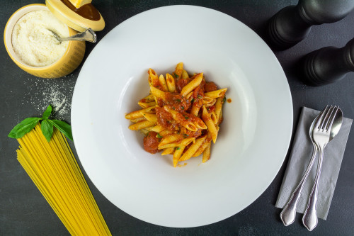 Penne all´Arrabbiata Tachino Penne all´Arrabbiata Tachino