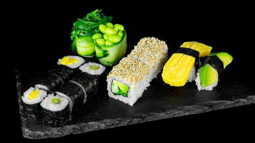 S389 - Veggy Sushi Box Premium (16 Stk.) S389 - Veggy Sushi Box Premium (16 Stk.)