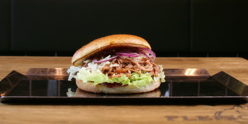 Burger Pulled Lamm Burger Pulled Lamm