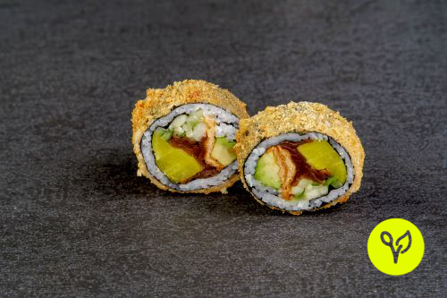 Vegan Tempura Big Roll (6 Stück) Vegan Tempura Big Roll (6 Stück)