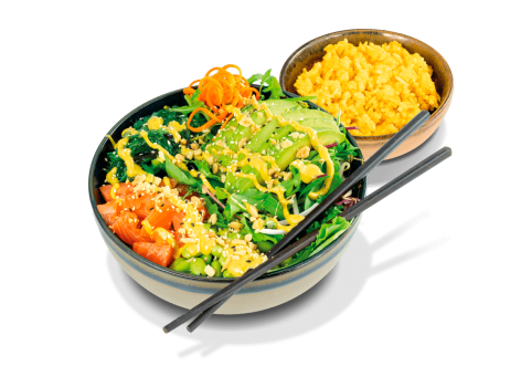Curry Poke Bowl Tofu Curry Poke Bowl Tofu