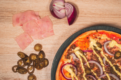 Pizza Hot Beef Pizza Hot Beef