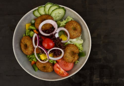 Falafel Salat Falafel Salat