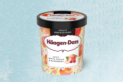 Häagen-Dazs Juicy White Peach & Raspberry Häagen-Dazs Juicy White Peach & Raspberry