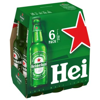 Heineken 6x0,33l \ 5 % vol. Heineken 6x0,33l \ 5 % vol.