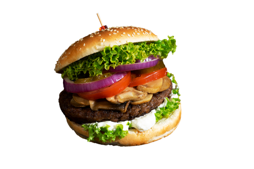 Mushroom Burger Mushroom Burger