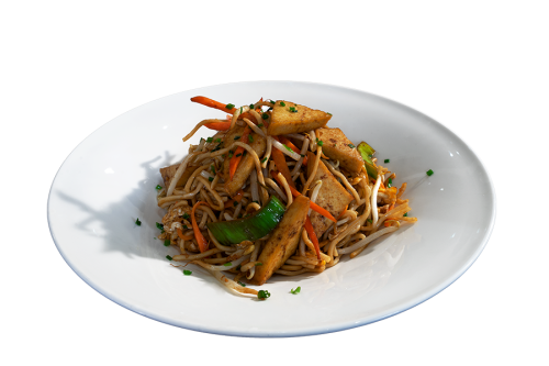 Nudelgericht mit Tofu Nudelgericht mit Tofu