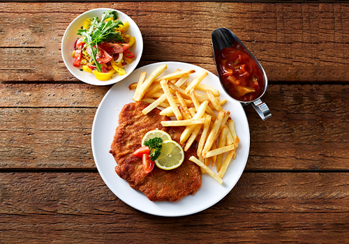 Jägerschnitzel (klein) Jägerschnitzel (klein)