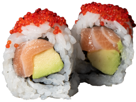 Spicy California Lachs Roll Spicy California Lachs Roll