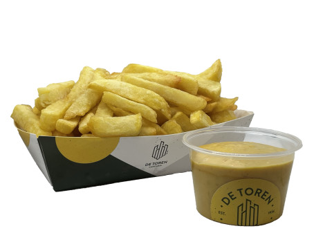 Grote friet joppiesaus Grote friet joppiesaus