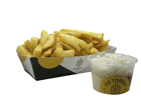 Grote friet speciaal ketchup Grote friet speciaal ketchup
