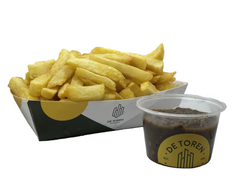 Grote friet stoofvlees Grote friet stoofvlees