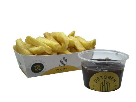 Kleine friet curry Kleine friet curry