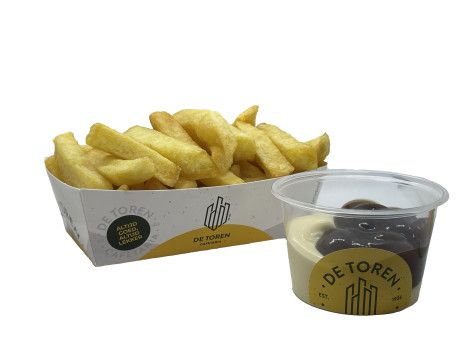 Kleine friet mayonaise curry Kleine friet mayonaise curry