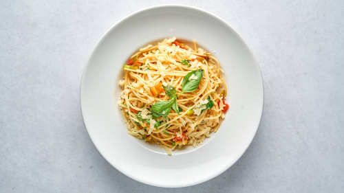 Spaghetti a Olio Spaghetti a Olio