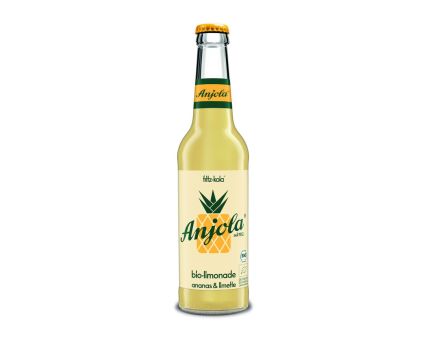 fritz-kola Anjola Bio 0,33l Limonade mit Ananas-Limette fritz-kola Anjola Bio 0,33l Limonade mit Ananas-Limette