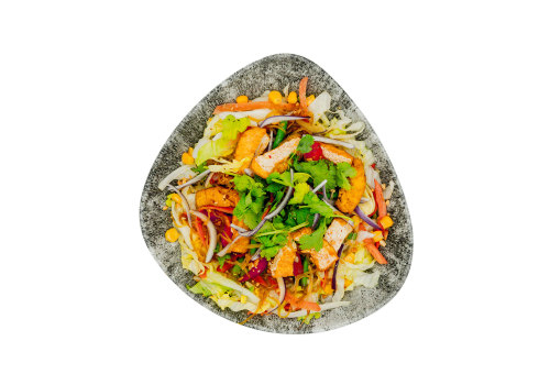 Salat-Bowl mit Tofu Salat-Bowl mit Tofu