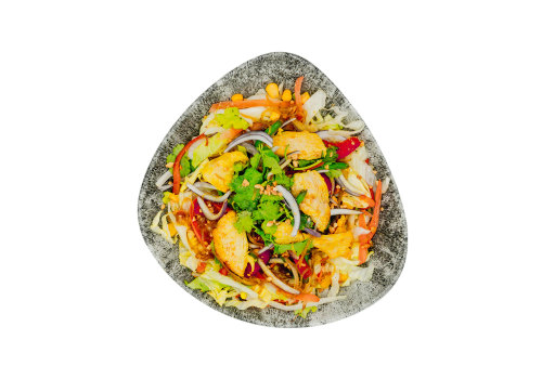 Salat-Bowl mit Huhn Salat-Bowl mit Huhn