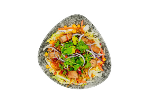 Salat-Bowl mit Jackfrucht Salat-Bowl mit Jackfrucht