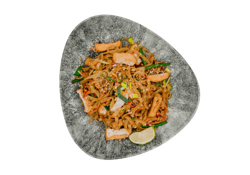Pad Thai mit Tofu Pad Thai mit Tofu