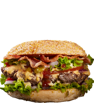 Classic Cheese & Bacon Burger Classic Cheese & Bacon Burger