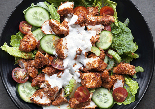 Tandoori Chicken Salat Tandoori Chicken Salat