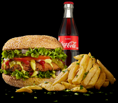 Schöner Habibi <br /> Burger Menü Schöner Habibi <br /> Burger Menü
