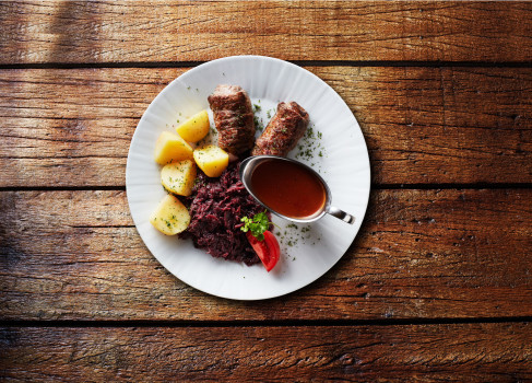 Hausgemachte Rinderroulade Normal, 400g Hausgemachte Rinderroulade Normal, 400g