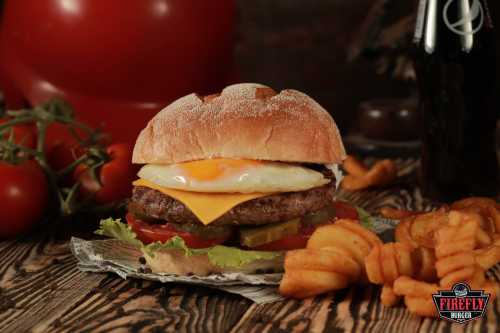 Egg Bacon Burger Egg Bacon Burger