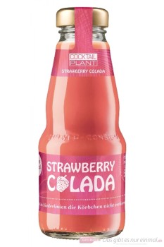 Cocktail Plant Strawberry Colada 0,2l Alkoholfrei 0,0 % vol. Cocktail Plant Strawberry Colada 0,2l Alkoholfrei 0,0 % vol.