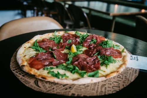 Pizza Bresaola (Pizza Bianca) Pizza Bresaola (Pizza Bianca)