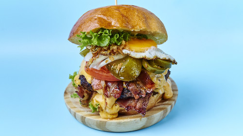 Mein deluxe BBC Burger Mein deluxe BBC Burger