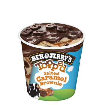 Ben & Jerry's Topped Salted Caramel Brownie 438ml Ben & Jerry's Topped Salted Caramel Brownie 438ml