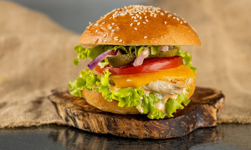 Premium Chicken Burger Premium Chicken Burger