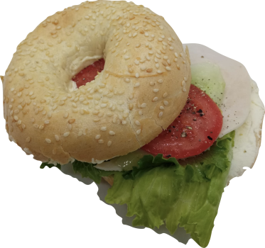 Hähnchen-Bagel Hähnchen-Bagel