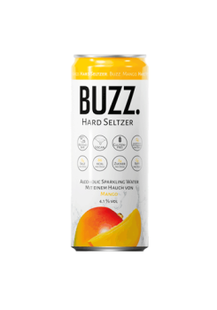 BUZZ Hard Seltzer Mango 0,33l BUZZ Hard Seltzer Mango 0,33l