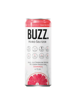 BUZZ Hard Seltzer Grapefruit 0,33l BUZZ Hard Seltzer Grapefruit 0,33l