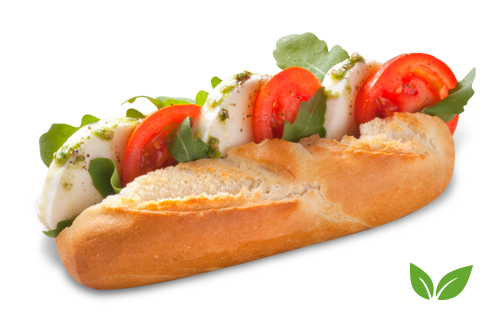 Broodje Mozzarella Tomaat Broodje Mozzarella Tomaat
