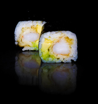Scampi Avocado Maki Scampi Avocado Maki