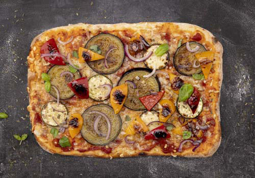 Pinsa Grillgemüse Pinsa Grillgemüse