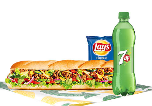 Subway Deventer Centrum - Menu Taco Beef 30 cm Subway Deventer Centrum - Menu Taco Beef 30 cm