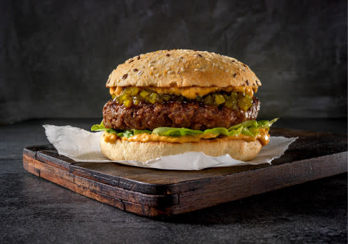 Classic burger menu Classic burger menu