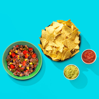 Vegan Chili & Nachos Vegan Chili & Nachos