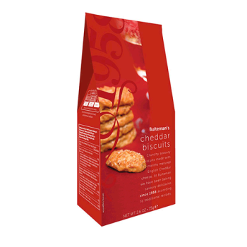 Buiteman's Cheddar Biscuits Käse Cracker 75g Buiteman's Cheddar Biscuits Käse Cracker 75g